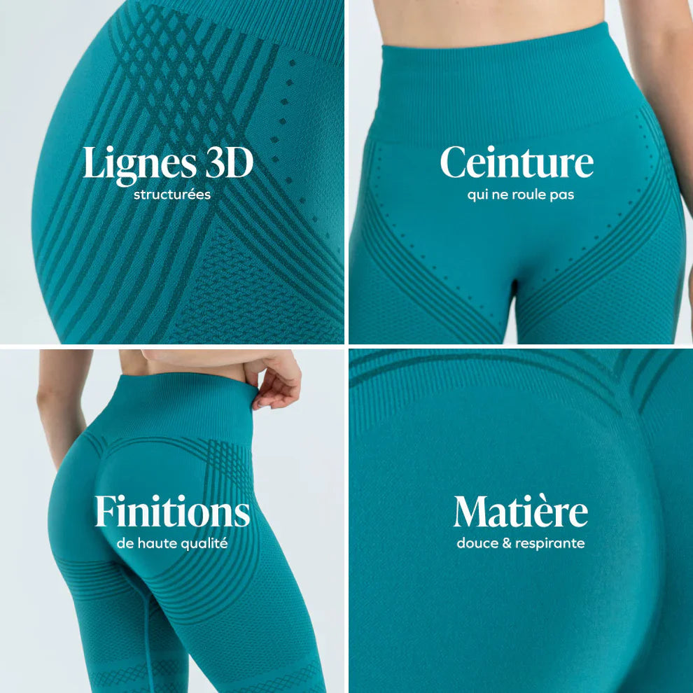 Legging 3D - 2.0 | Vert Paon.