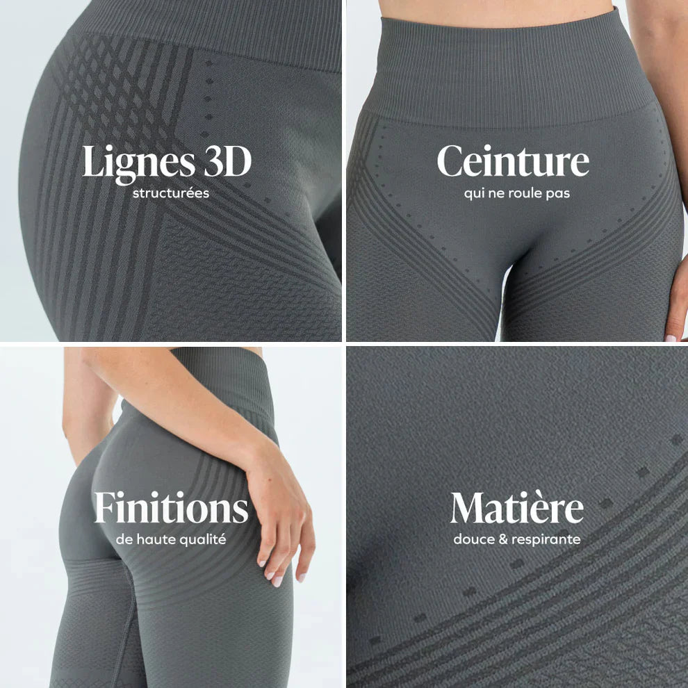 Legging 3D - 2.0 | Gris Foncé