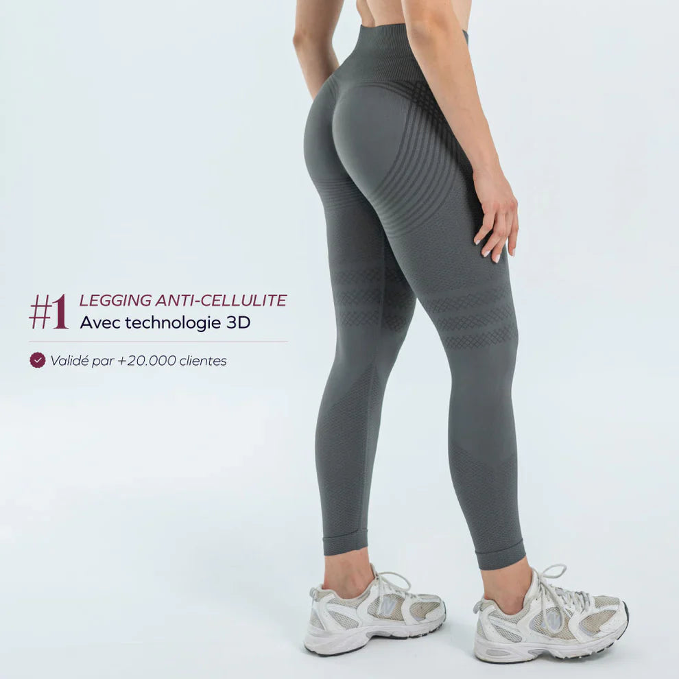 Legging 3D - 2.0 | Gris Foncé.