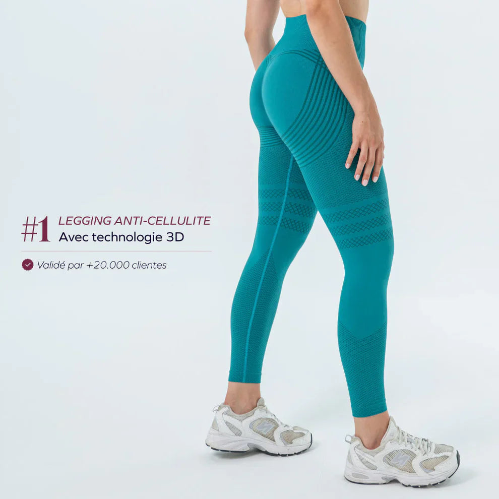 Legging 3D - 2.0 | Vert Paon.