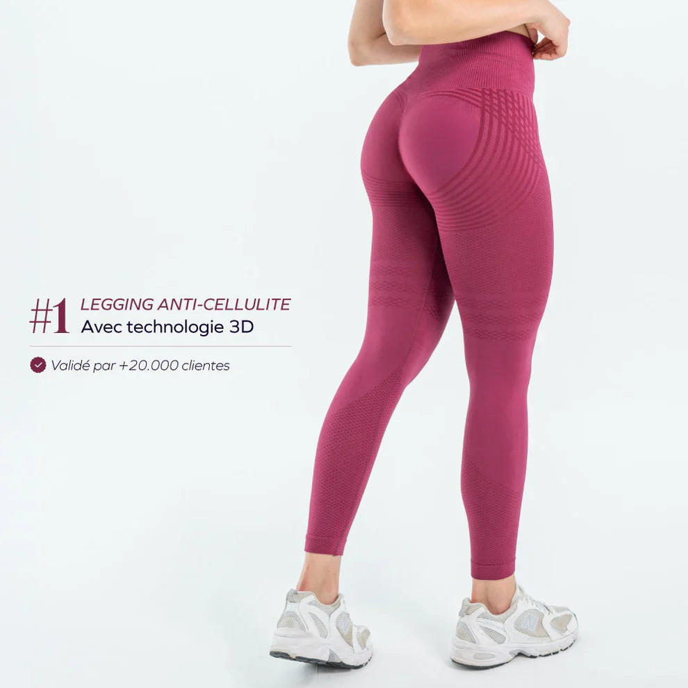 Legging 3D - 2.0 | Bordeaux