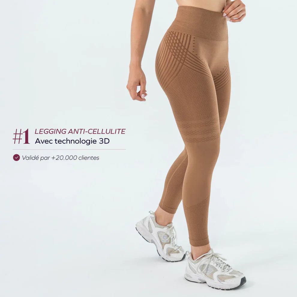 Legging 3D - 2.0 | Marron