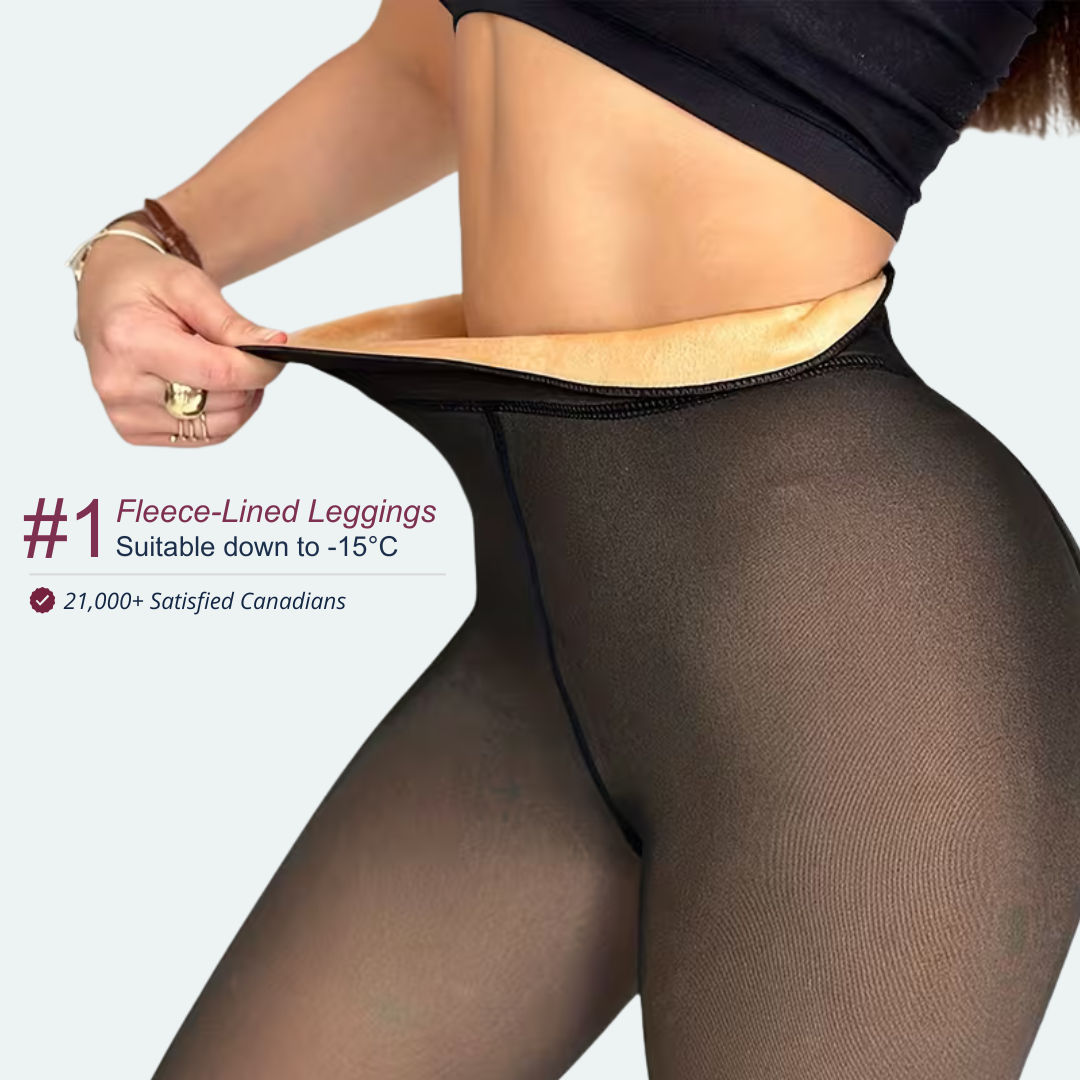 3D fleece leggings | Down to −15 °C.