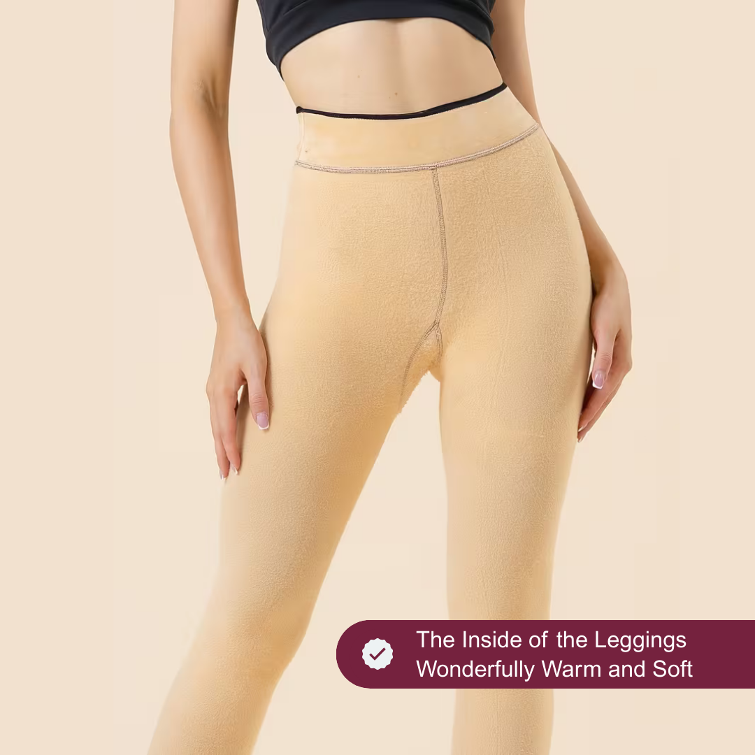 3D fleece leggings | Down to −15 °C.