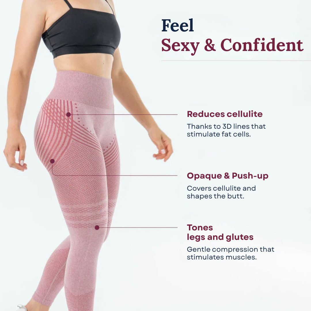 3D leggings - 2.0 | Pastel Pink.