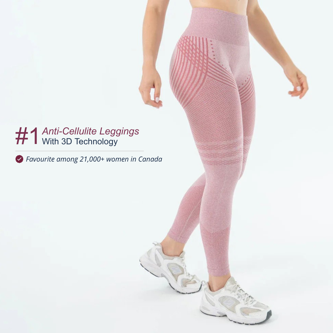 3D leggings - 2.0 | Pastel Pink.