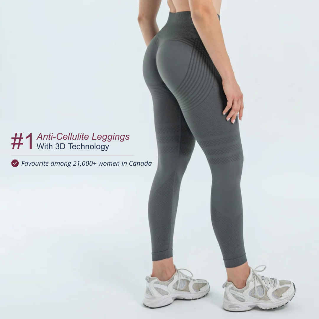 3D Leggings - 2.0 | Dark Grey.