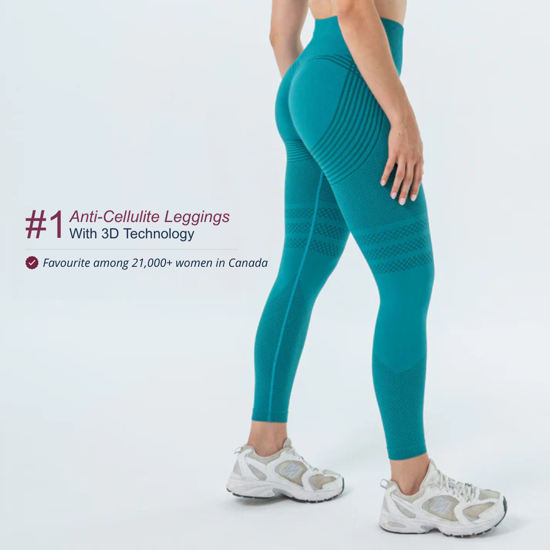 Legging 3D - 2.0 | Peacock Green