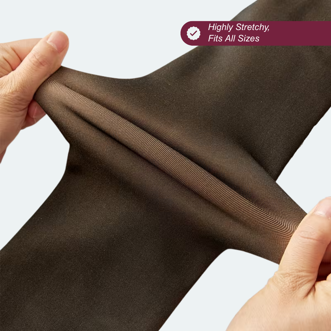 3D fleece leggings | Tummy control.