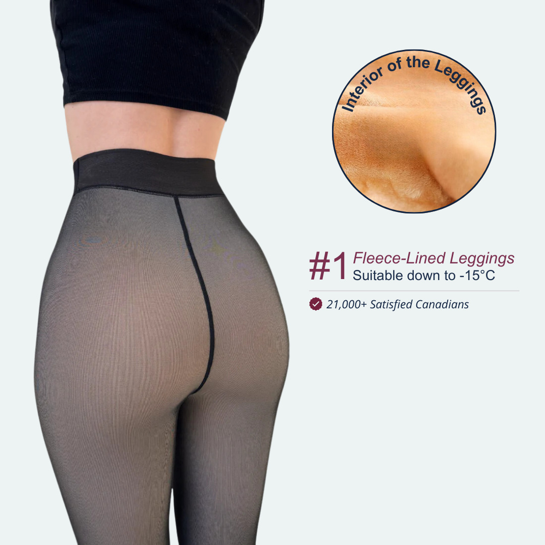 3D fleece leggings | Down to −15 °C.