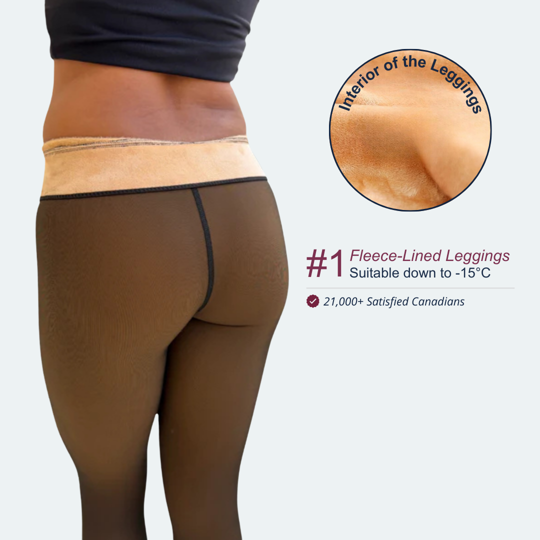 3D fleece leggings | Down to −15 °C.