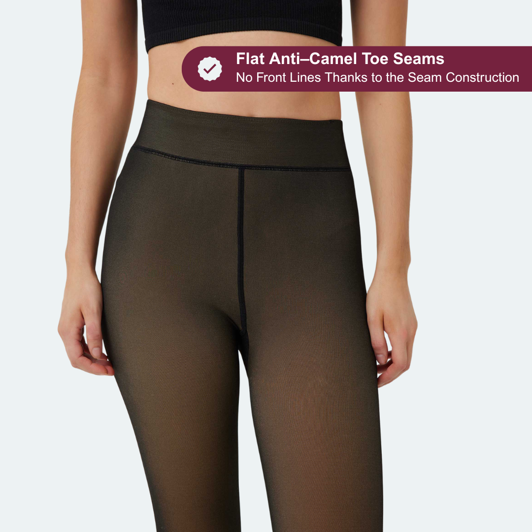 3D fleece leggings | Down to −15 °C.