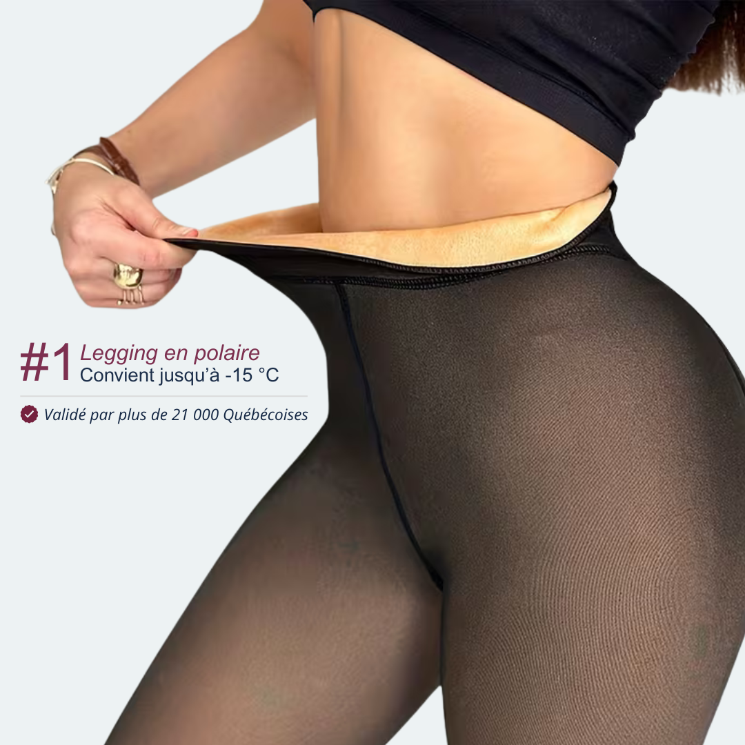 3D fleece leggings | Down to -15°C