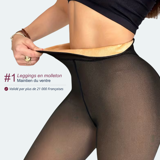 3D fleece leggings | Down to −15 °C.